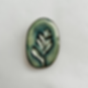 Flower head Imprint Brooch  