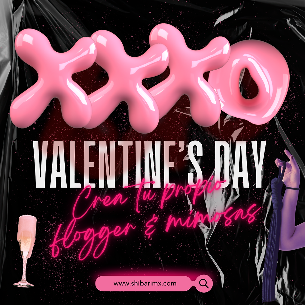 XXXO Valentines | Crea tu propia flogger