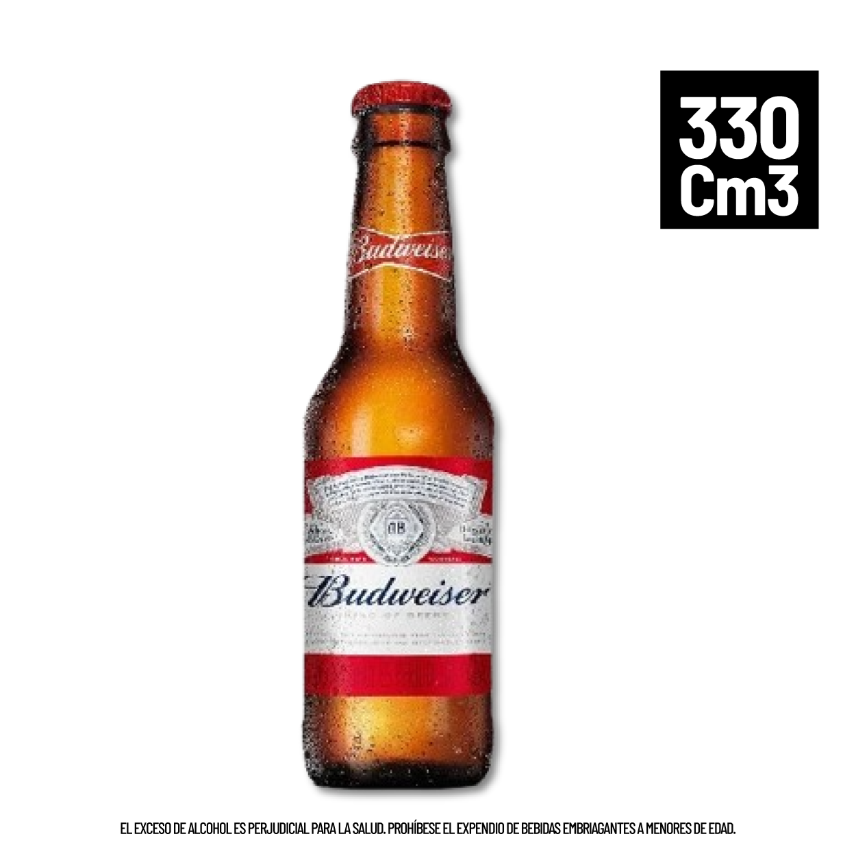 BUDWEISER BOT 330ML