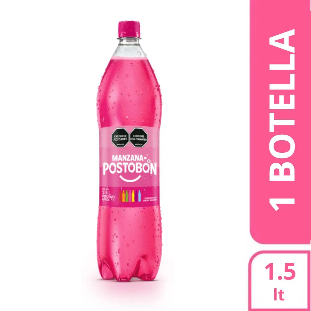MANZANA POSTOBON PET 1.5 LITRO