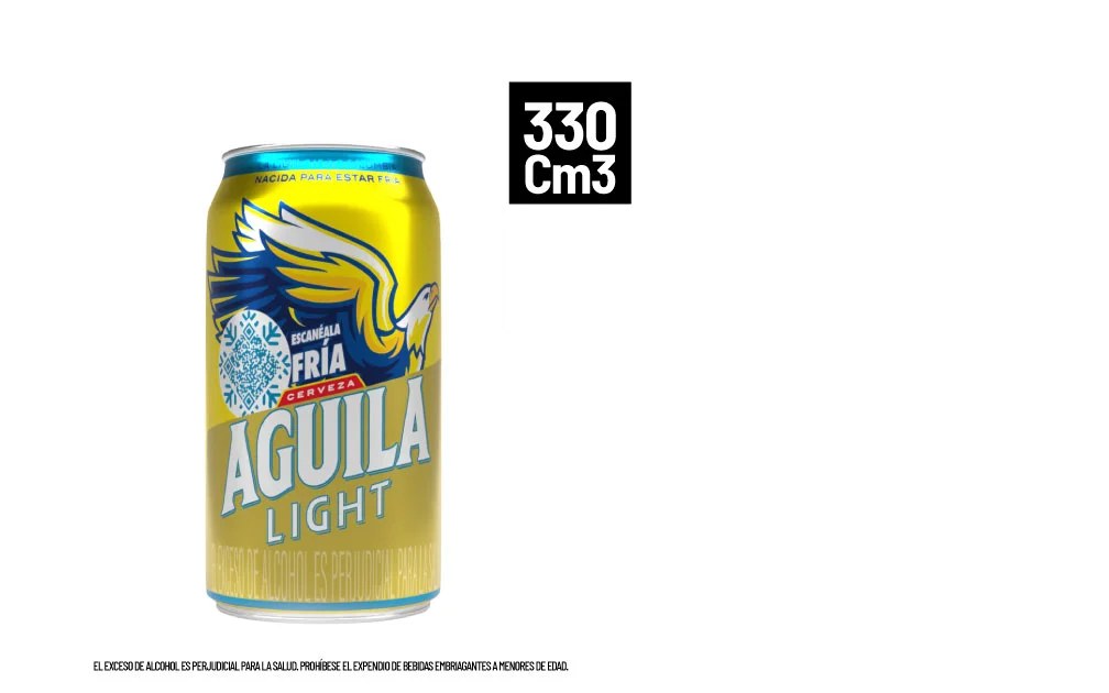 AGUILA LIGHT LATA 330ML