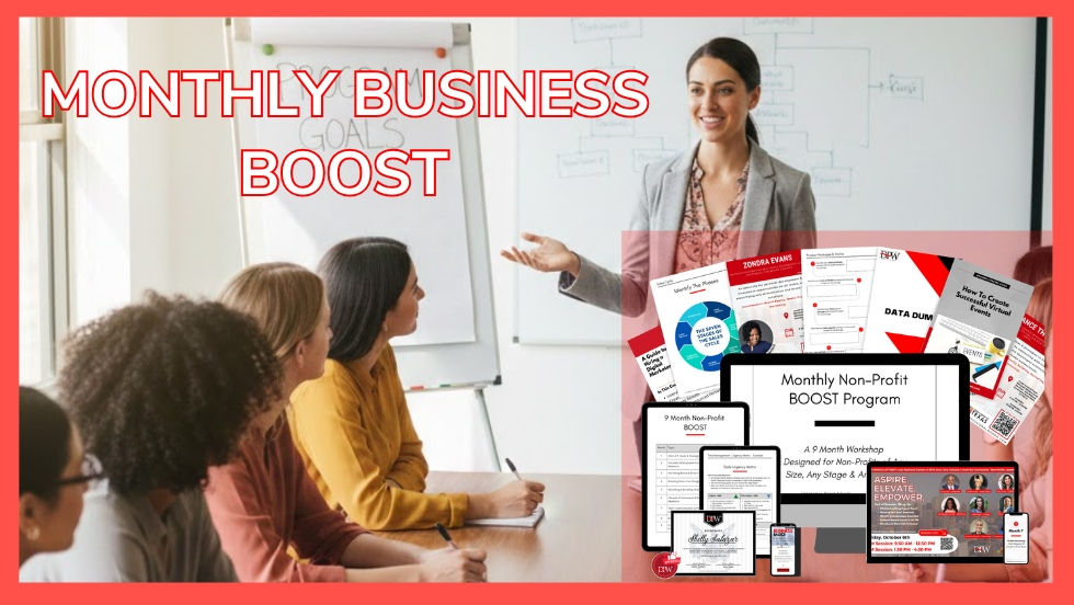 MONTHLY BUSINESS BOOST COACHING