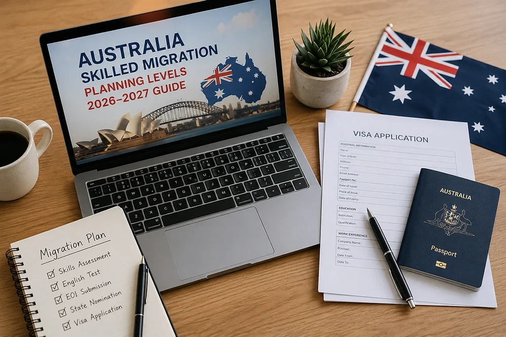Australia Skilled Migration Planning Levels 2026–2027 Guide