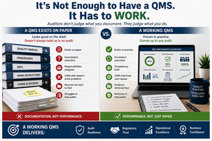 The Difference Between Having a QMS and Having a Working QMS
