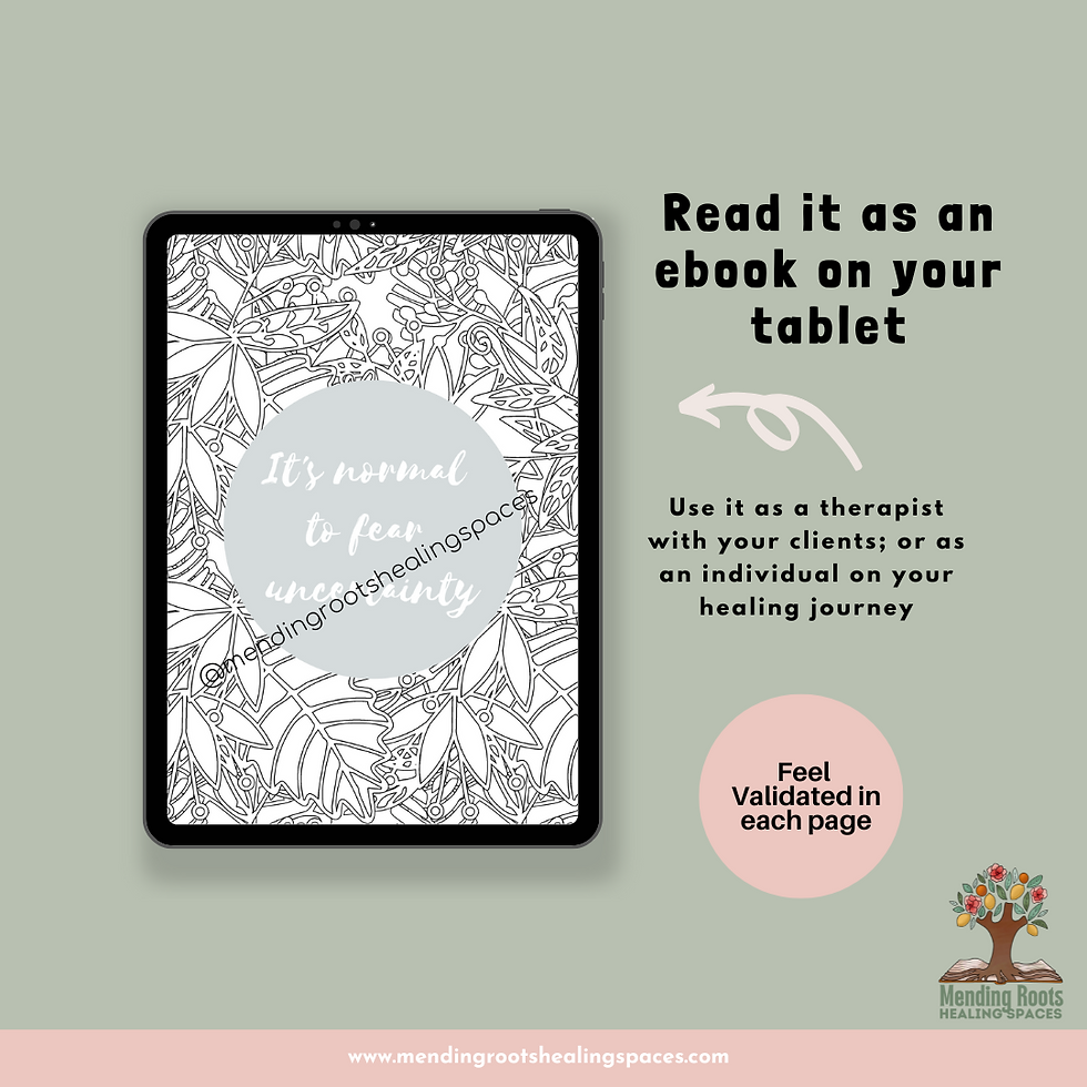 Thumbnail: Uncertainty Coloring Books Digital PDF Eng/Span