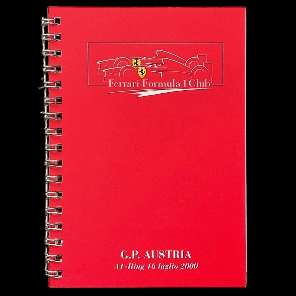 Thumbnail: G.P Austria Ferrari Formula 1 Club Media Kit- A1 Ring (July 16, 2000)