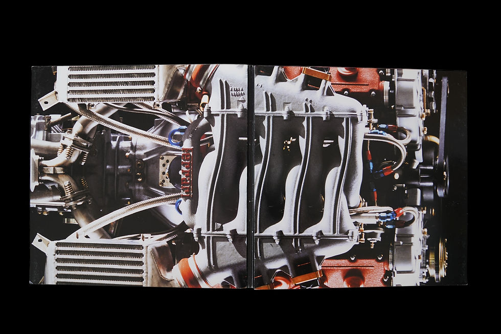 Thumbnail: F40 Brochure Fold out with protective sleeve