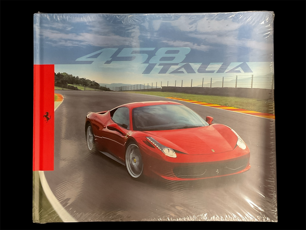 Ferrari 458 Italia sales brochure/book (sealed copy)