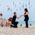 Romantic Beach Proposal