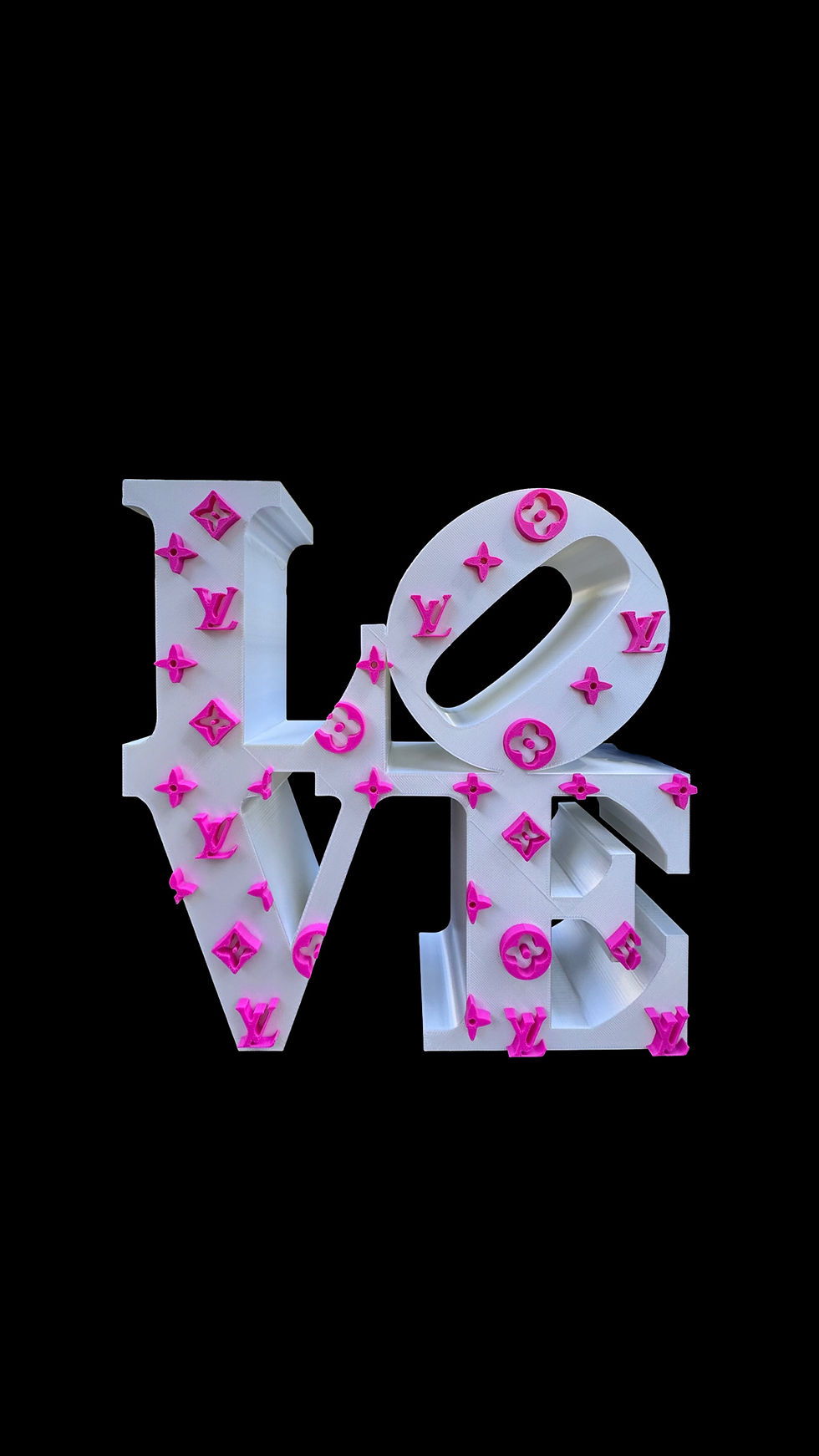 HYPNOTIQ LUXE LOVE BAG signature pop art sculpture series