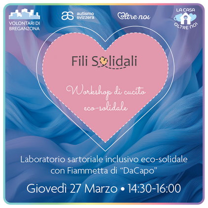Giovedi ri-creativi a Breganzona - Fili solidali
