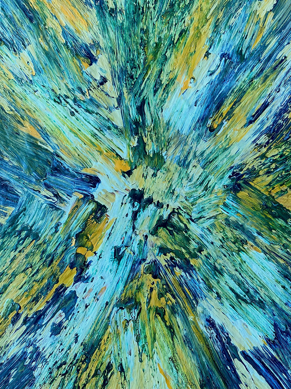 “Texture. Color. Emotion. Let the artwork do the talking."