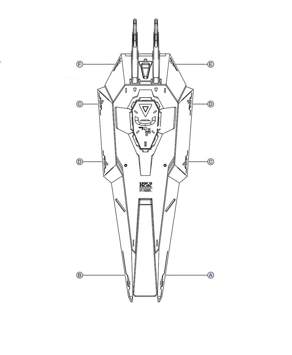 Thumbnail: EVO FM Forbidden Gundam Waterslide Decals