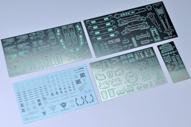 Thumbnail: MadWorks AW9 S18 MG Kyrios Gundam Photo Etch Metal Part Detail Upgrade