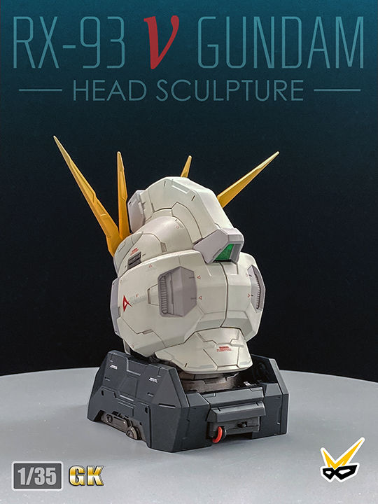 Thumbnail: Model Bingo Resin 1/35 Nu Gundam Head (Pre-Order)
