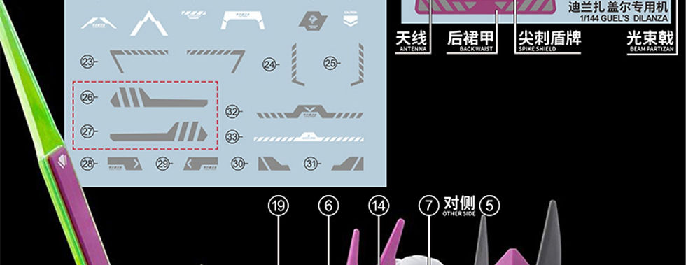 Thumbnail: EVO HGWM04 Guel's Dilanza/Lauda's Dilanza/Dilanza Standard Waterslide Decals