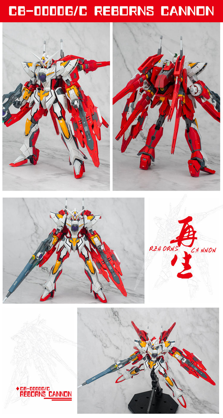 Thumbnail: 1/100 Reborns Gundam Resin by GM Dream (Pre-order)