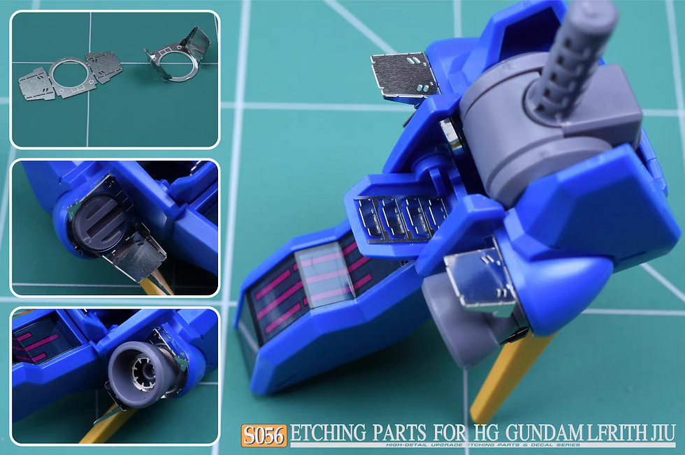 Thumbnail: MadWorks S56 HG L'frith Jiu Photo Etch Metal Part Detail Upgrade