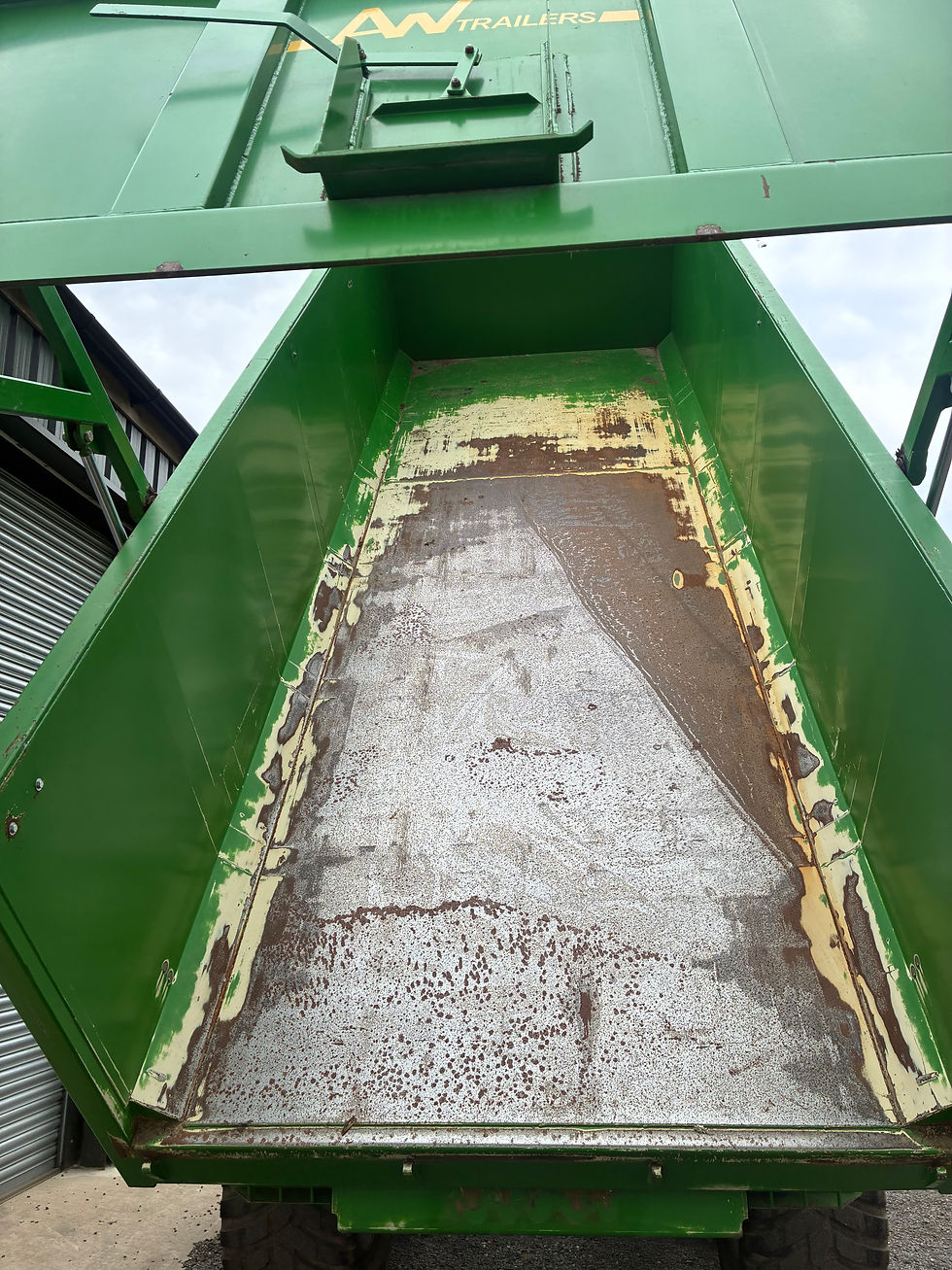 Thumbnail: 14 tonne AW Trailers Grain trailer