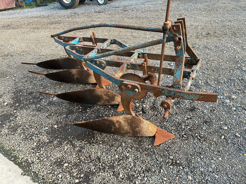 Thumbnail: ransome ts73 4 furrow plough