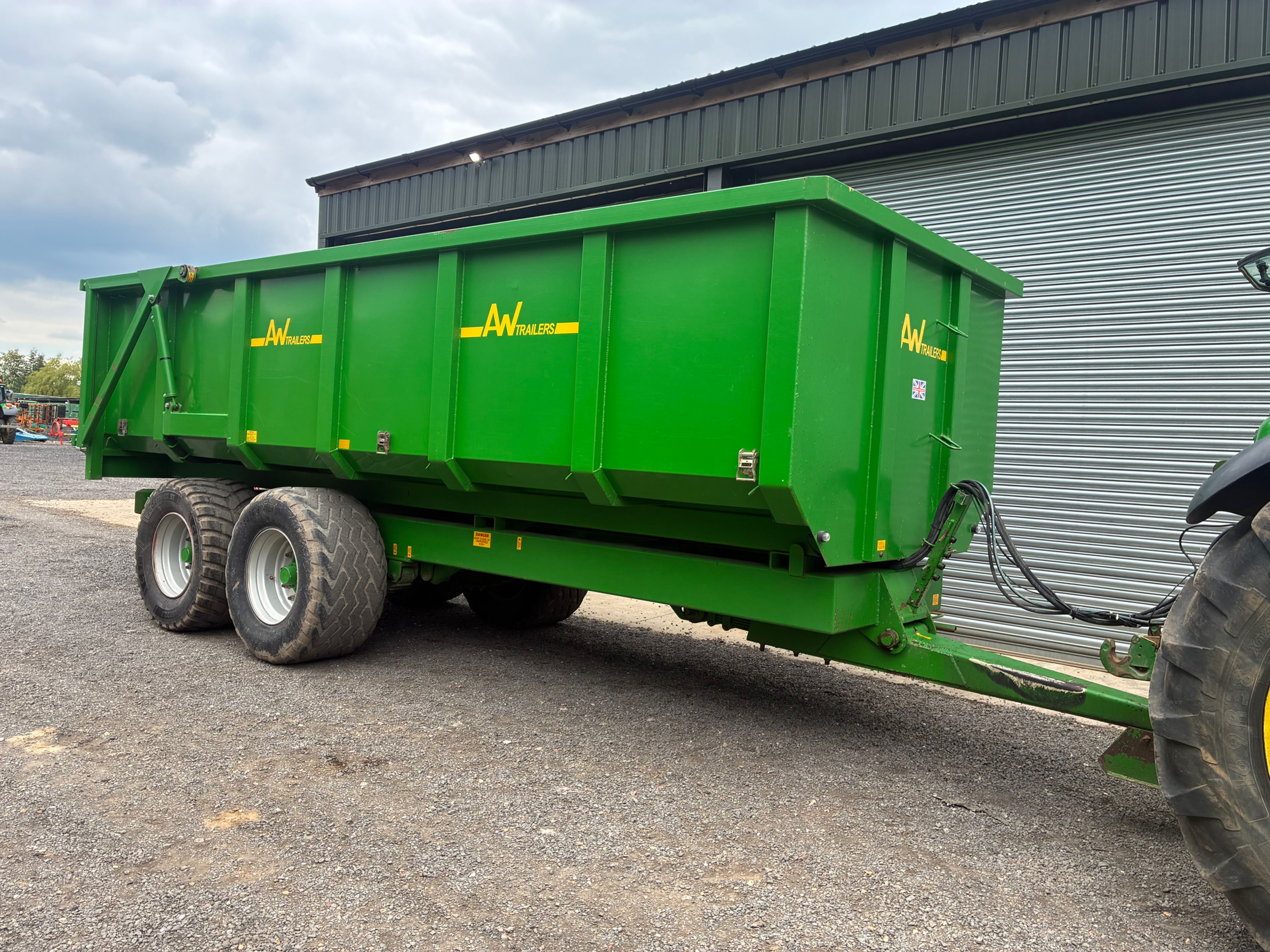 14 tonne AW Trailers Grain trailer