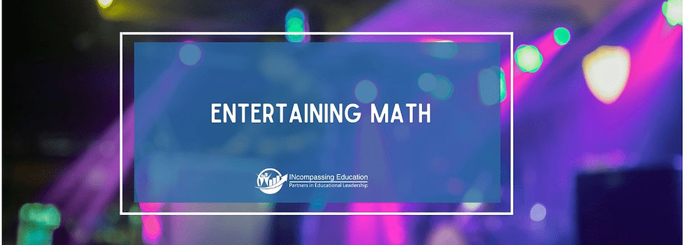 Entertaining Math