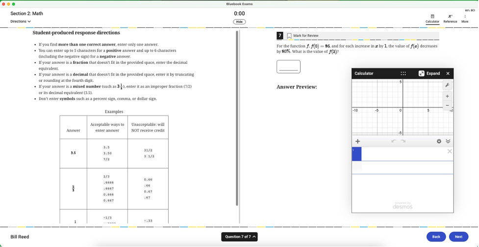 bluebook app screenshot