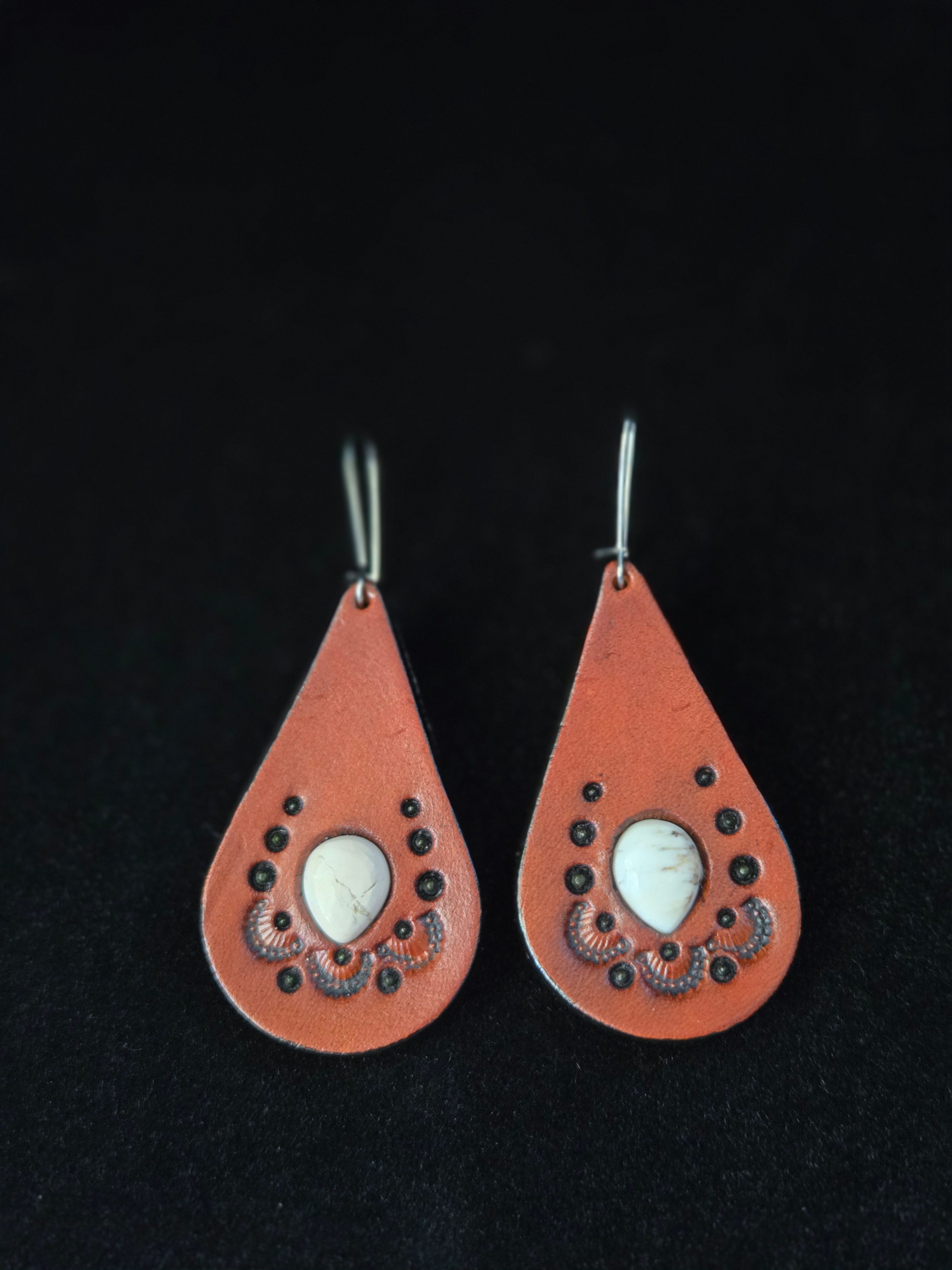 The Lacey - Leather Earrings