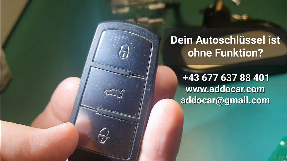 VW Passat Funkfernbedienung