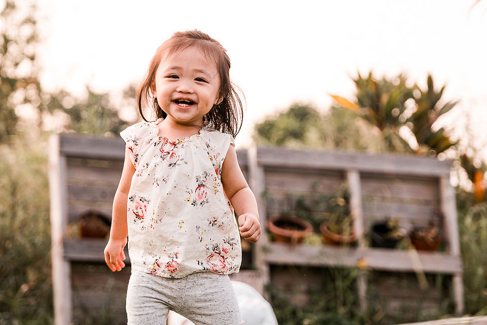 Autumn Backyard family photoshoot in Yuen Long