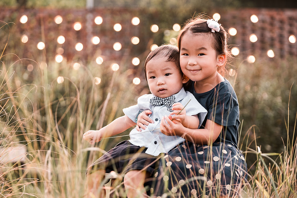 Autumn Backyard family photoshoot in Yuen Long