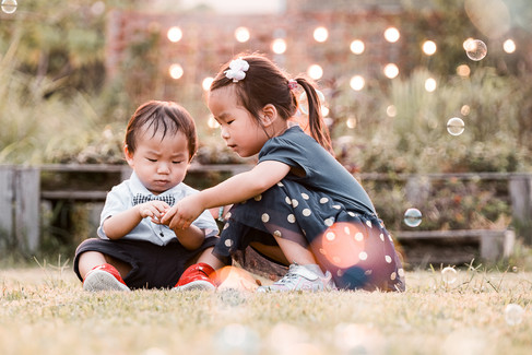Autumn Backyard family photoshoot in Yuen Long