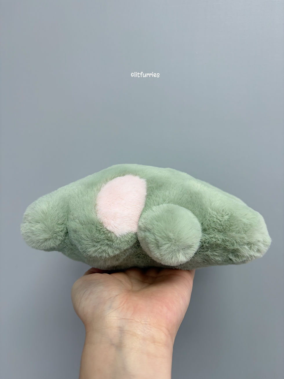 Thumbnail: Build A Froggy : Green Frog Lay Flat made by litfurries