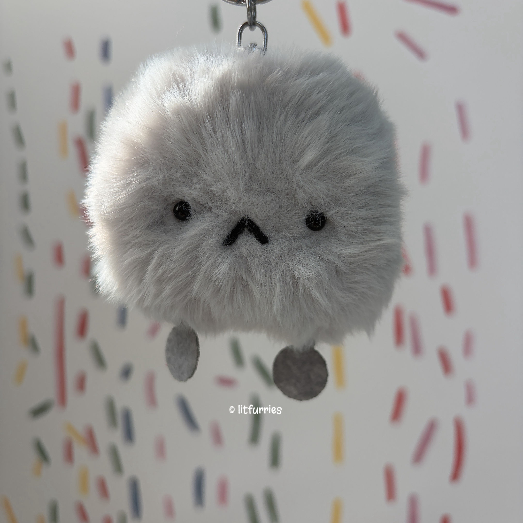 GRUMPY DUSTY Bag Charm