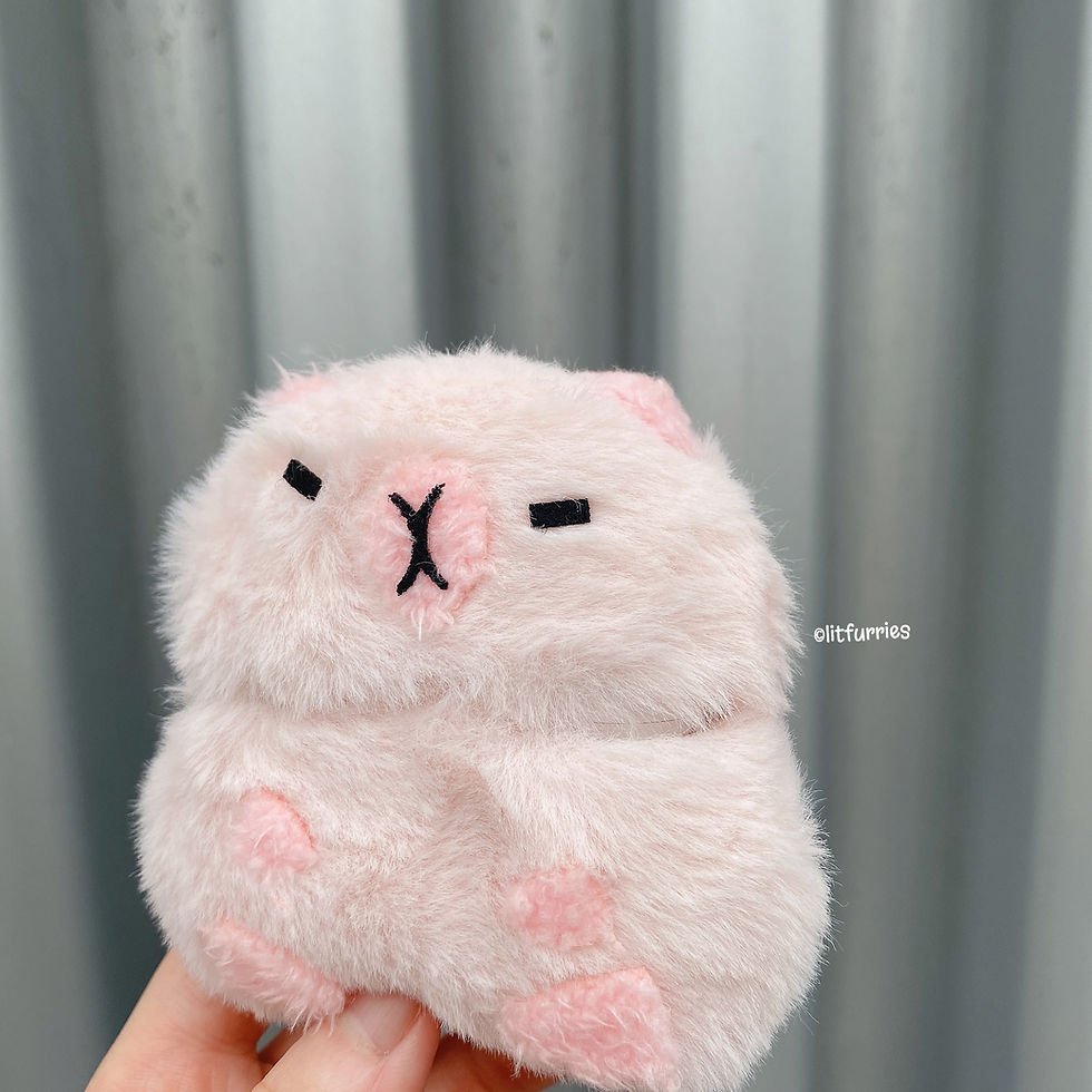 Thumbnail: PINKY CAPYBARA AIRPODS CASE COVER
