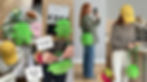 Thumbnail: GREENIE ALIEN Plush Shoulder Bag