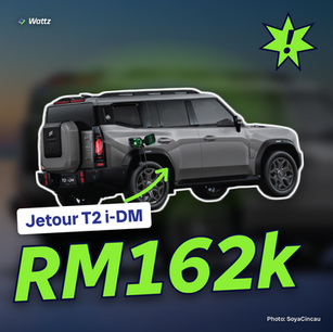 RM162,800 Jetour T2 i-DM vs 2 Chery-group rivals: what the money buys