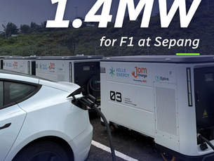 1.4MW of EV charging at Sepang for F1: who pays, and who waits