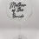 Thumbnail: Personalised Gin Glass for Wedding - Birthday - Leaving Gift