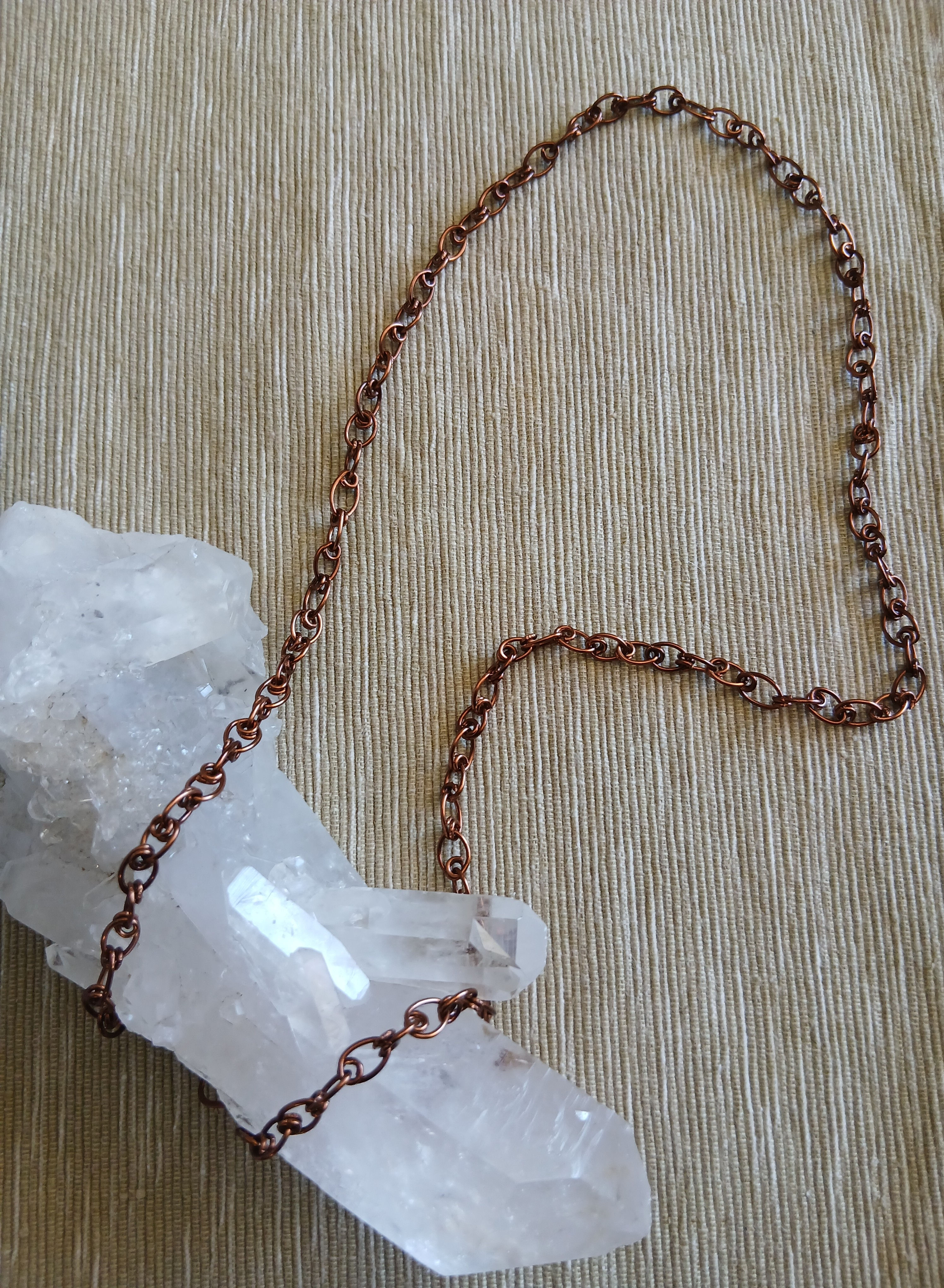 Antique copper Enduring Terra Chain
