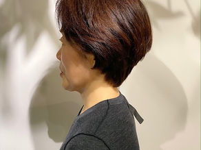 【Akane】before afterミセスショート