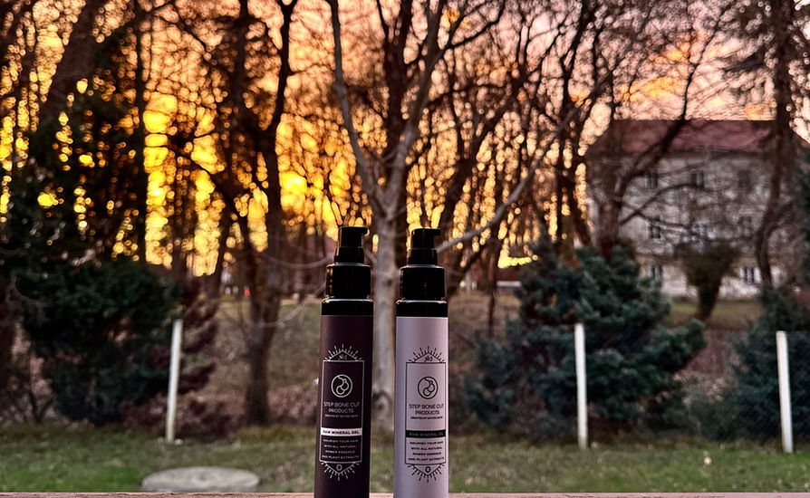 Gel & oil in the setting sun  .jpeg