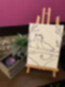 Thumbnail: Outlined Canvas - Adult