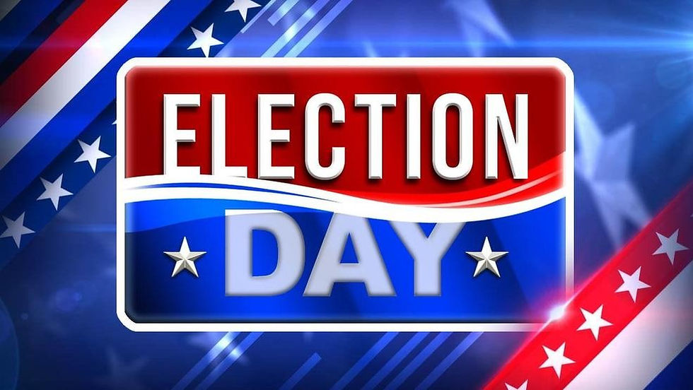 ELECTION DAY - Studio Closed