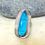Thumbnail: Designer statement Turquoise and quartz ring