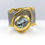 Thumbnail: Unique Handmade by Greek designer 925 sterling silver with blue Topaz stone