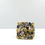Thumbnail: Exquisite 925 Sterling Silver ring with Semi precious gems