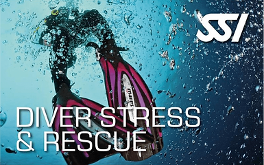 SSI certification for diver stress and rescue course
