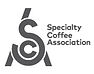 Specialty Coffee Association (SCA) logo, the leading international organization for coffee education and certification.