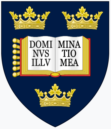 The crest of Oxford University